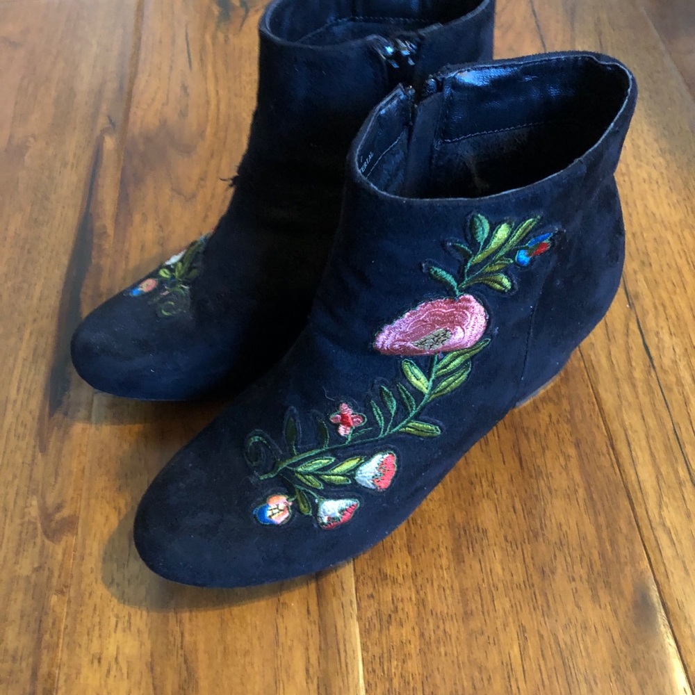 Floral Booties